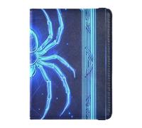 Colorido Tarot astrológico Tarot funda para pasaporte de cuero astrológico, cartera para tarjetero, funda para pasaporte, combo con ranura para tarjeta de vacunación, ligera, Colorido y misterioso