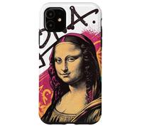 Colorido Urbano Mona Lisa Arte Callejero Diseño Abstracto Carcasa para iPhone 11
