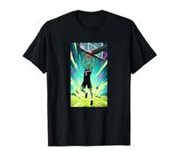 Colorido Victor Alien Baloncesto Slam Dunk Camiseta