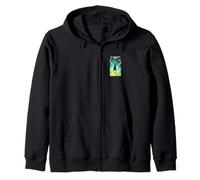 Colorido Victor Alien Baloncesto Slam Dunk Sudadera con Capucha