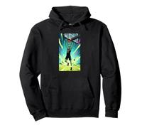 Colorido Victor Alien Baloncesto Slam Dunk Sudadera con Capucha