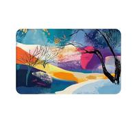 Colorido Winter LinesSupernatural Symbols Black Printing 1 toalla de playa de terciopelo de secado rápido de piel de melocotón de gran tamaño, 130 x 79 cm para adultos, toalla súper absorbente