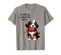 Colorido y Lindo Amor de Cachorro de San Valentín Camiseta