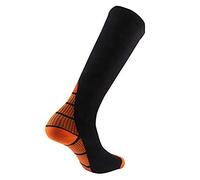 Coloridos Calcetines Largos De Compresión De Tobillo L/Xl Naranja * 3 Pares