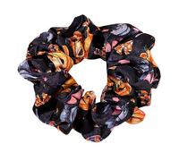 Coloridos coleteros de Halloween con diseño de calabaza, elásticos de satén, coleteros para el pelo, coleteros suaves para el pelo, diseño de calabaza, accesorio único para el cabello
