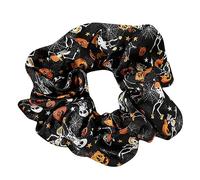 Coloridos coleteros de Halloween para el pelo de calabaza, elásticos de satén, coleteros para el pelo, coleteros suaves