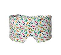 Coloridos dinosaurios1 - Orejeras para dormir para adultos y niños, para el hogar, la oficina y viajes, alivio del insomnio