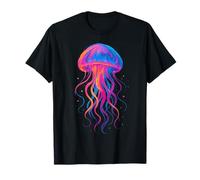 Coloridos invertebrados acuáticos arte de medusas de mar profundo Camiseta