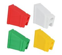 Coloridos organizadores de suministros veterinarios para jeringas para estaciones de animales, soporte para jeringas