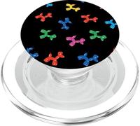 Coloridos Perros Globos Figuras PopSockets PopGrip para MagSafe
