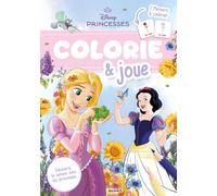 Colorie & joue Disney Princesses: Découvre la nature avec les princesses - Avec 1 memory à colorier