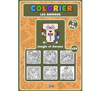 Colorier les animaux: Jungle et Savane