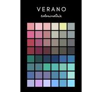 Colorimetría Verano: cuaderno a rayas para llevar siempre contigo tu paleta de colores: libreta de armonía cromática para asesoras de imagen