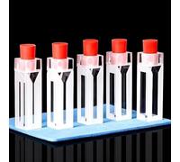 colorimétrico cerrado fluorescente de cuarzo 350ul-1750ul-tecnología de sinterización de frita, 12,5x12,5x45mm, 1 Uds.((02)350ul)