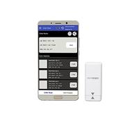 Colorímetro de Alta precisión 45/0 Analizador de Diferencia de Color de Color de colorímetro de Mano Digital for Recubrimiento de plástico de Tinta de Pintura con teléfono móvil Aplicación LS170