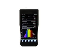 colorímetro de mano, Espectrómetro De Mano 230nm-850nm, Medidor Luz Longitud Onda Irradiancia UV MW/m2