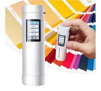 Colorímetro Digital ΔE≤0.05, Medidor de Color Portátil con Esfera Integradora D/8 & Igualación de Color AI, Espectrofotómetro Portátil con Apertura de 8 mm para Pintura, Plástico & Impresión HI