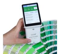 Colorímetro Digital Linshang LS172 Medidor de Color Colormeter LS172 Fuente de Luz 45°/0° D65 Pintura Fácil de Usar Pantalla Táctil APP Software PC cmyk