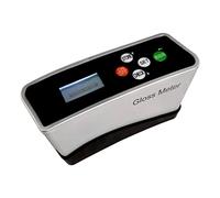 Colorímetro, Medidor de brillo Pintura Tinta Azules de piedra Medida de brillo de madera Propósito de plástico de plástico Tester de brillo de metal 0-150GU 0.1GU con función de medición rápida del co