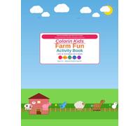 Colorín Kids™ - Farm Fun Activity Book: Libro de actividades para niños de 6 a 8 años | Encuentra diferencias, laberintos, unir puntos y mucho más
