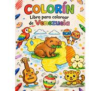 Colorín: Libro para colorear de Venezuela