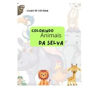 Colorindo animais da selva
