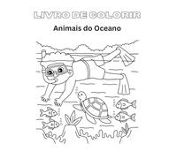 Colorindo - Animais do Oceano