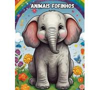 Colorindo Animais Fofinhos e Adoráveis: Livro de Colorir para Crianças de Animais Fofinhos e Adoráveis