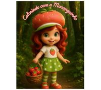 COLORINDO COM A MORANGUINHO: Livro de colorir para crianças das bailarinas mágicas