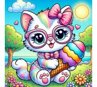 Colorindo com Mel e Seus Amigos