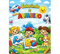 Colorindo o alfabeto: Aprendendo de forma divertida
