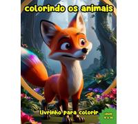 colorindo o animais: livro de colorir para crianças de animais