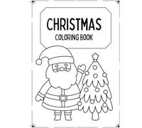 Colorindo o Natal - Papai Noel: Livro de Colorir para Criança de Natal