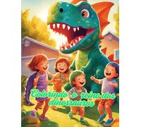 Colorindo o reino dos dinossauros
