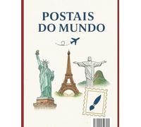 Colorindo Postais do Mundo!