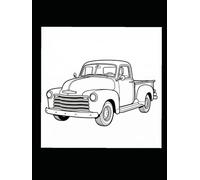 COLORING 50 years of pick-up trucks 1950-2000 (coloring books)