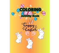 Coloring activity book: Happy easter