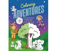 Coloring Adventures: A Silly Joke & Fun Fact Coloring Book for Kids Ages 6-9 Featuring Forests, Oceans, Animals, and Outer Space