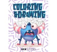 Coloring and Drawing: Tracing Shapes and Fun Fine-Motor Skill Activities for Kids Ages 3-6