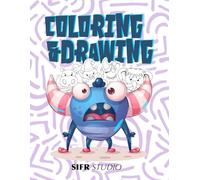 Coloring and Drawing: Tracing Shapes and Fun Fine-Motor Skill Activities for Kids Ages 3-6 (Sifr Studio Kids Activity Series)