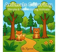 Coloring Animals: Simple & Cute Coloring Animals