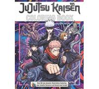 Coloring book: 50+ Single-Sided Coloring Pages for Anime Fans (Jujutsu Kaisen)