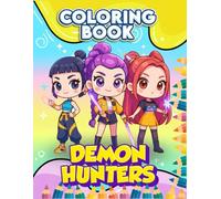 COLORING BOOK: 80 Heroes Hun-ters Coloring Pages with Fantasy Idols Demon's, Great Gift for Kids, Teens and Adults