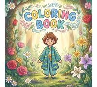 Coloring Book: A Fun and Relaxing Coloring Book for Kids with Floral, and Nature Designs