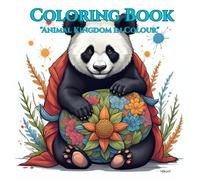 Coloring Book "Animal Kingdom in Colour": "An Artistic Journey Through Nature’s Most Majestic Creatures"