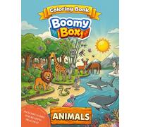 Coloring Book Animals Boomy Box (Boomy Box Coloring Collection)
