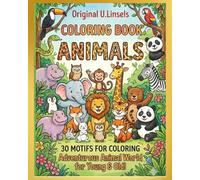 Coloring Book Animals,Coloring Book for Kids,Malbuch für Kinder, Teenager und Erwachsene: Malspaß für kleine Tierfreunde: Das perfekte Ausmalbuch für ... - Große Motive,für Kinder ab 4 Jahren"