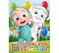 Coloring Book: Bold, Fun Colouring Pages with All Cute Characters For Girls, Boys, Kids