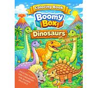 Coloring Book Boomy Box Dinosaurs - Premium Edition (Boomy Box Coloring Collection)