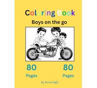 Coloring Book Boys on the go: Boys Only